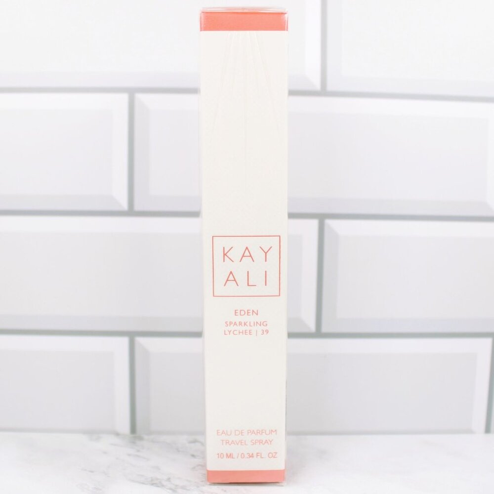 Kayali EDEN SPARKLING LYCHEE | 39 Eau de Parfum Travel Spray 10ml/.34 fl oz BNIB